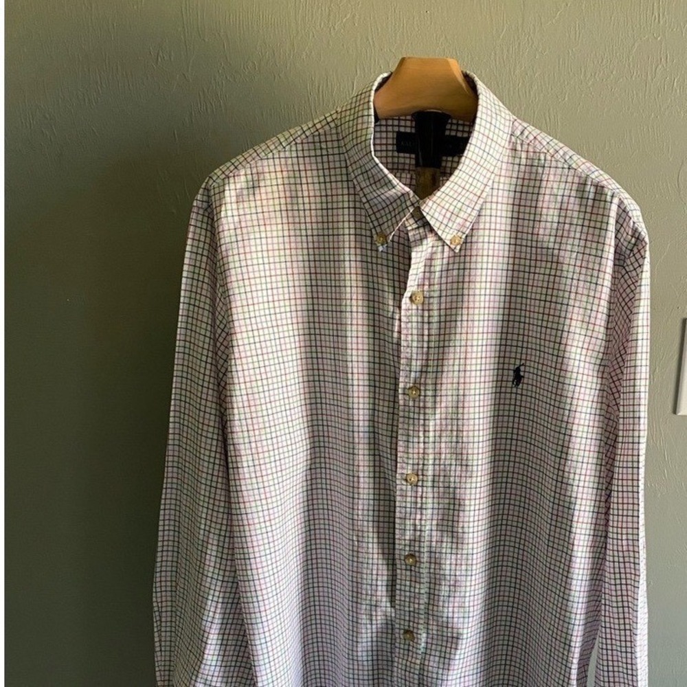 Ralph Lauren Multicolor Plaid Button Down Shirt